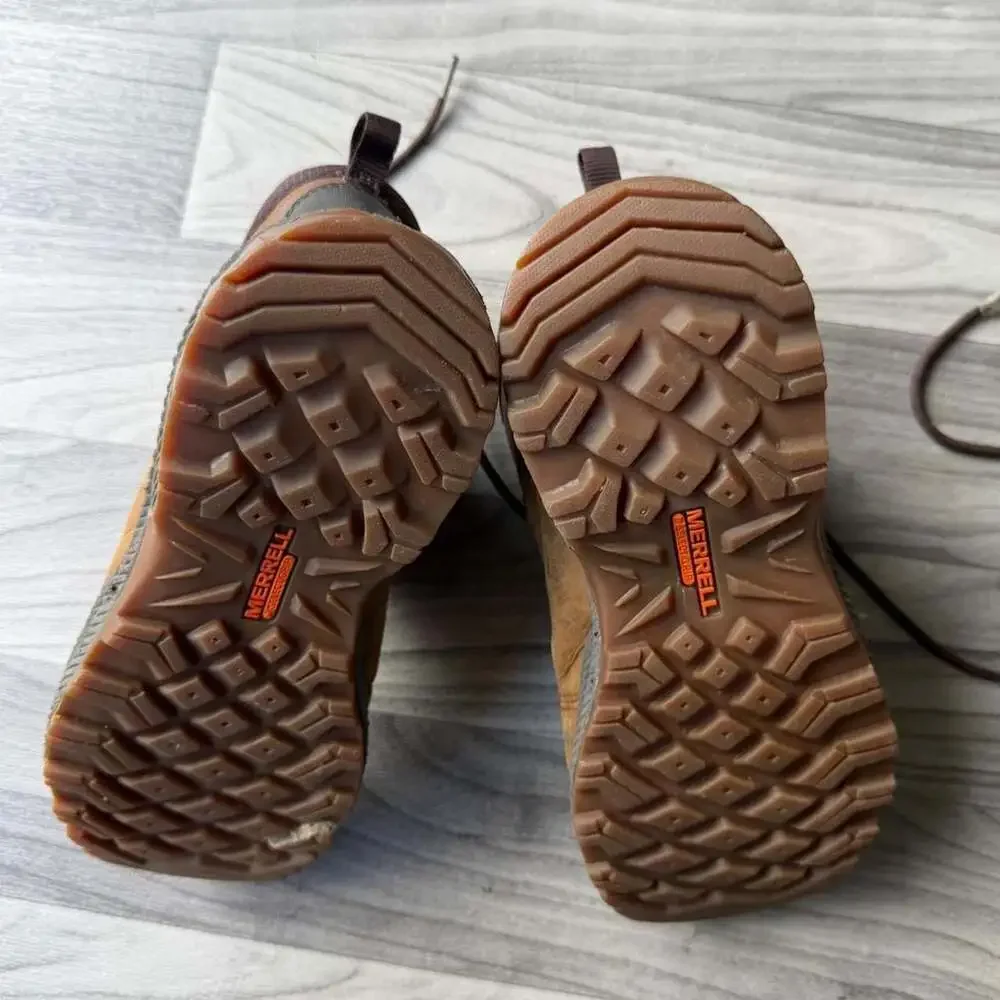 Merrell Moab Waterproof Hiking Boots Brown Men's Size 8.5